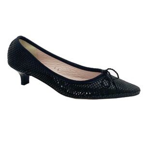 Paul Mayer shoes black kitten heel size 8